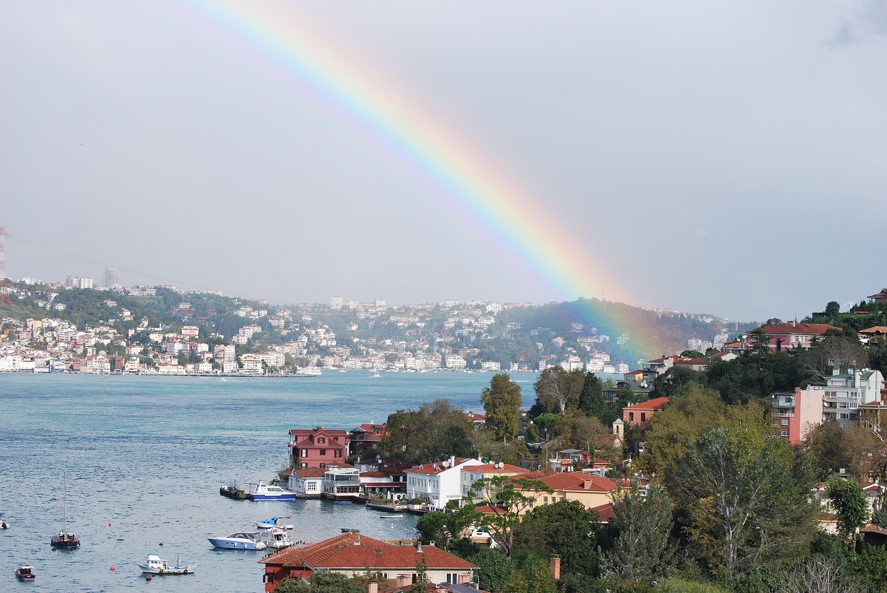 Bosphorus ferry route and walking trail through the quiet waterfront villages of Çengelköy and Kandilli